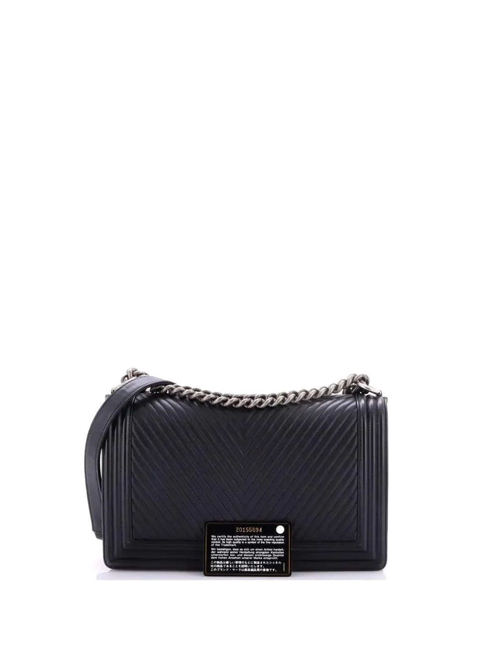 Chanel Boy Flap Bag Chevron Lambskin #292038C39B